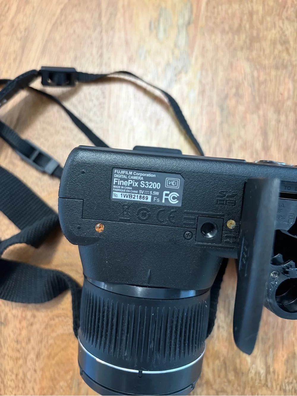 Fujifilm Finepix S Black Digital Camera with Fujinon 24x Zoom Lens